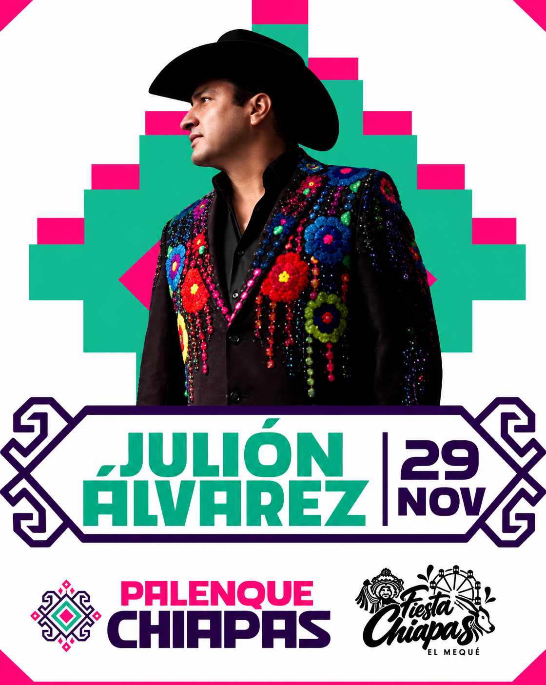 Julián Álvarez 29/11/2026  • PALENQUE CHIAPAS