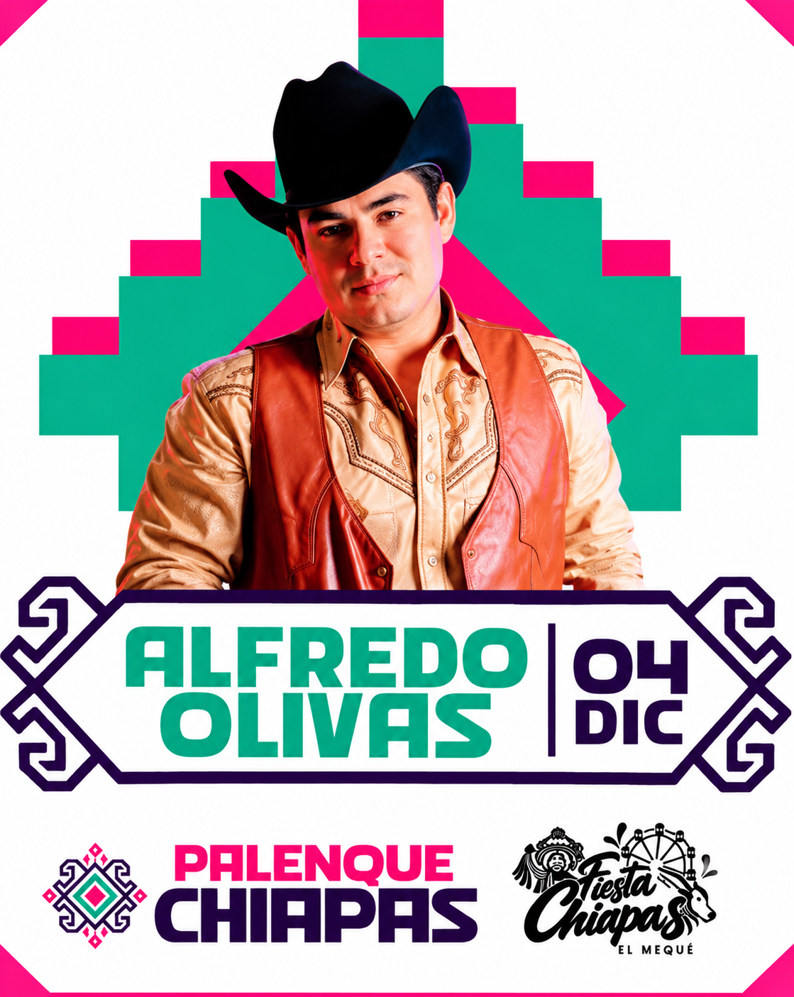 Alfredo Olivas 04/12/2026 • PALENQUE CHIAPAS